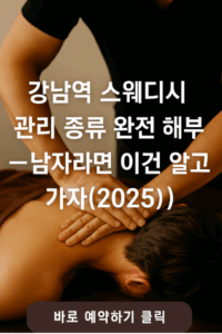 강남역 스웨디시